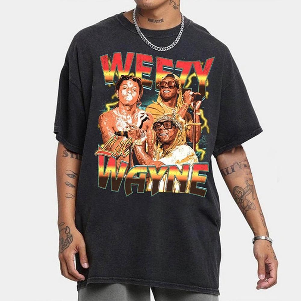 Weezy Wayne Shirt Vintage Lil Wayne Rap Shirt 1 - Picture 1 of 4